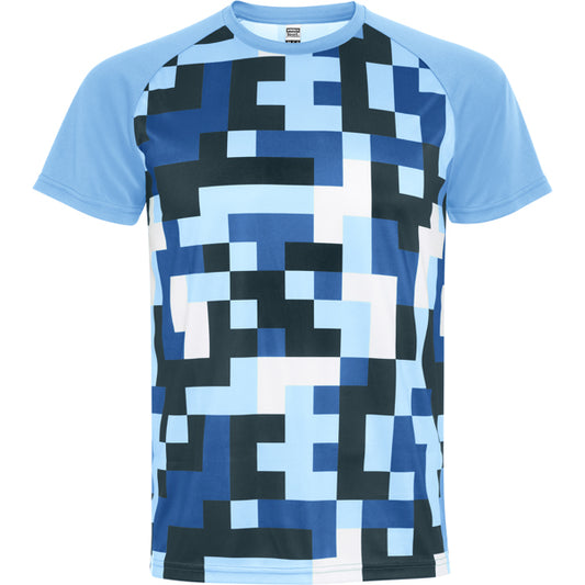 Roly Ventor unisex T-shirt in sweet blue, ready for logo printing or embroidery