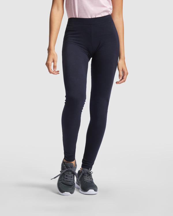 Roly Leire women's leggings in black, alternative view, ready for logo printing or embroidery