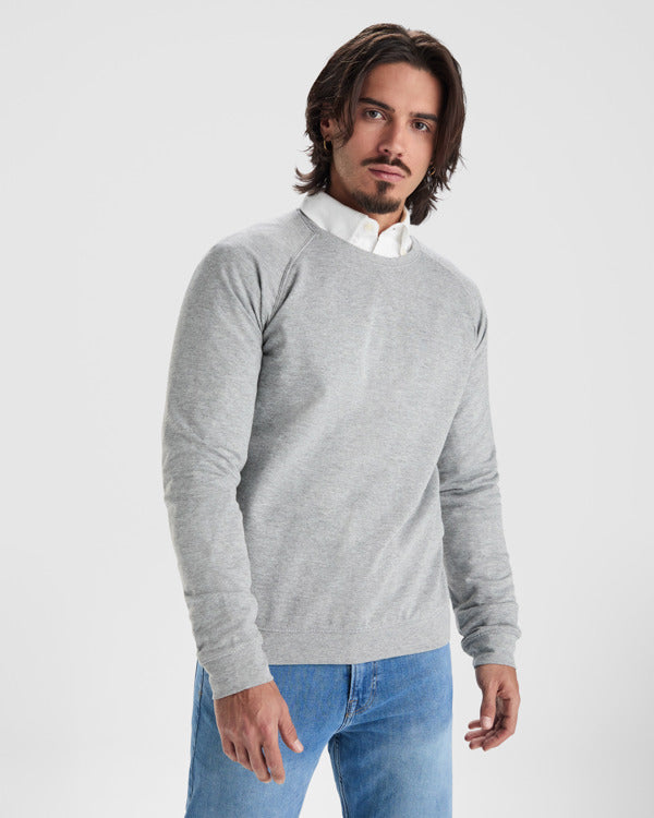 Roly Annapurna men's sweatshirt in black, alternative view, ready for logo printing or embroidery