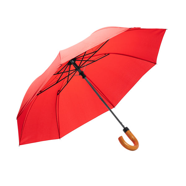 Stamina Kodiak RPET and wood umbrella, ready for laser engraving