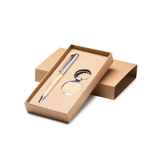 Stamina Set Paulov bamboo pen, ready for logo printing