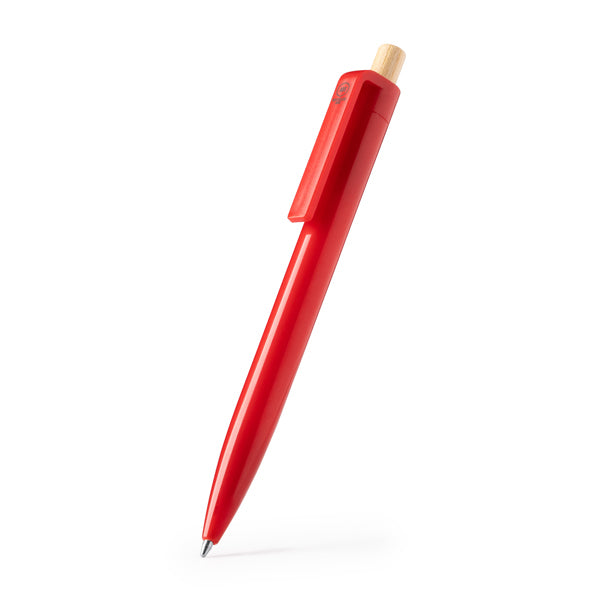 Stamina Kiki recycled ABS and bamboo ball pen, ready for logo printing