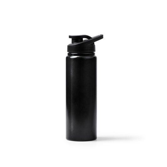 Stamina Raiden recycled aluminium bottle 800 ml in black, ready for laser engraving