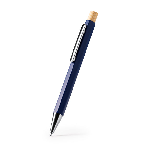 Stamina Salom bamboo ball pen, ready for logo printing