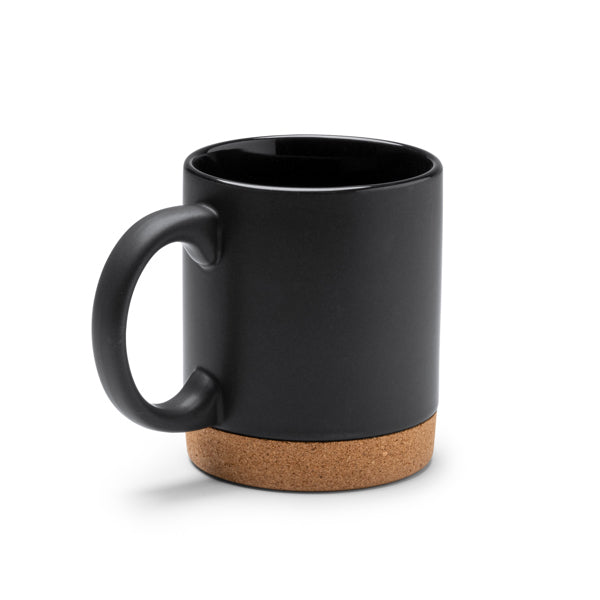 Stamina Nurix ceramic and cork mug 320 ml, ready for logo printing