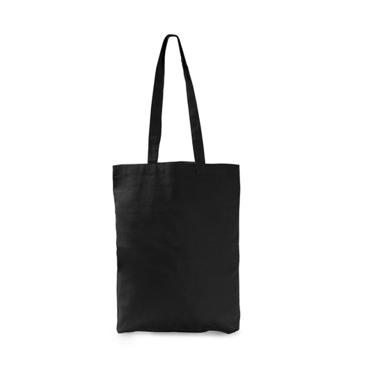 Stamina Jokic organic cotton tote bag in black, ready for logo printing