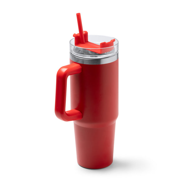 Stamina Kranston recycled stainless steel thermal cup 870 ml, ready for laser engraving