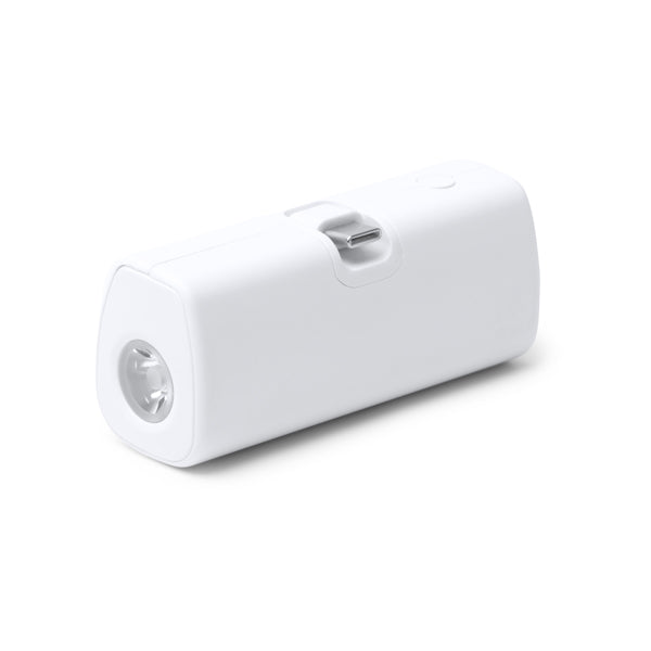 Stamina Biper recycled ABS power bank 5000 mAh, ready for logo printing