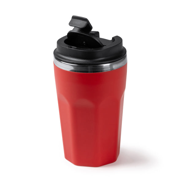 Stamina Salmer stainless steel and recycled thermal cup, ready for laser engraving