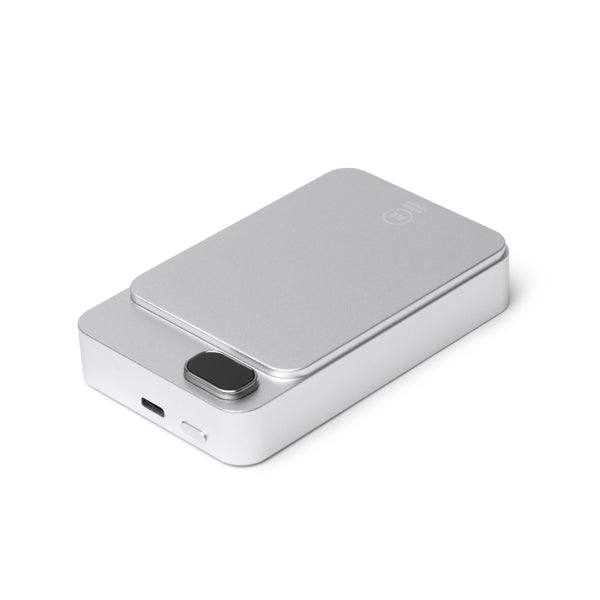 Stamina Vatum recycled aluminium power bank 10000 mAh, ready for logo printing