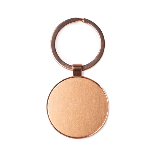 Stamina Noah two formats with copper keyring in round, ready for logo printing