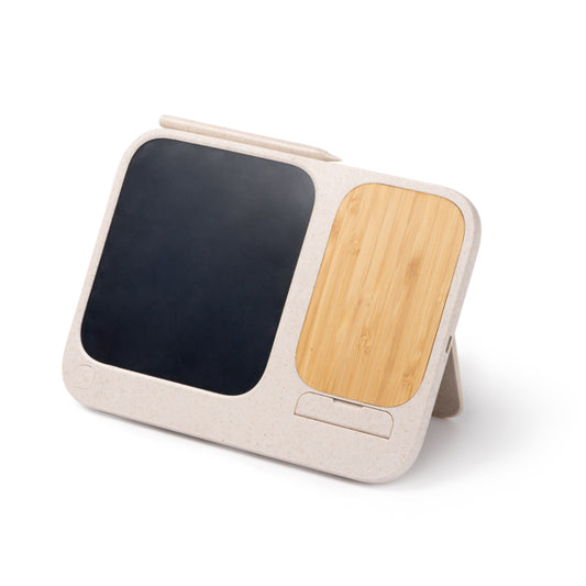 Stamina Volter bamboo charger, ready for laser engraving