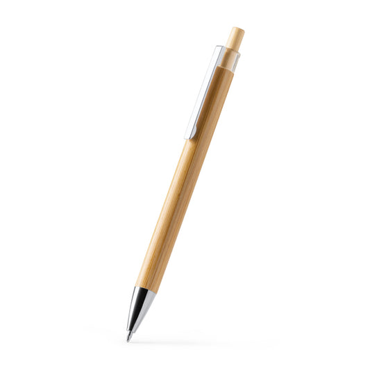 Stamina Fike bamboo ball pen, ready for laser engraving