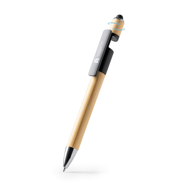 Stamina Heting bamboo ball pen, ready for logo printing