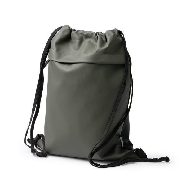Stamina Empire PU leather and polyester rope backpack, ready for logo printing