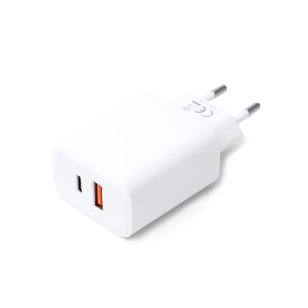 Stamina Tanky recycled ABS charger, ready for logo printing