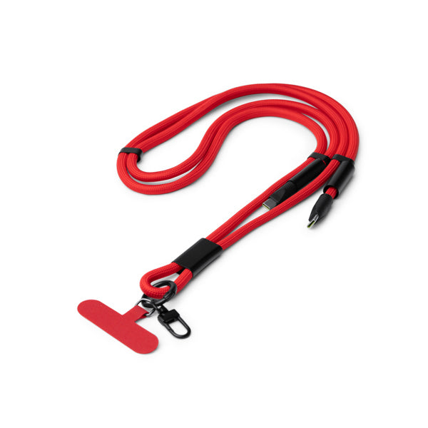 Stamina Denki recycled nylon lanyard, ready for laser engraving
