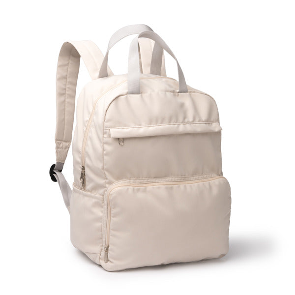 Stamina Latis polyester and cotton backpack, ready for logo printing