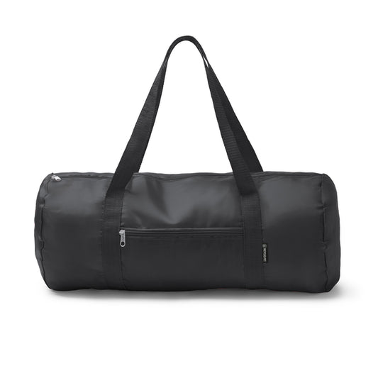 Stamina Manley 290T RPET sports bag in black, ready for logo printing