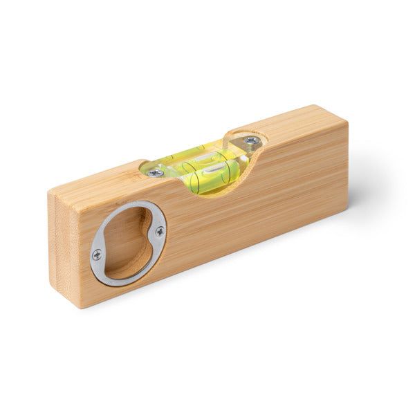 Stamina Cirok bamboo and metal bottle opener, ready for laser engraving