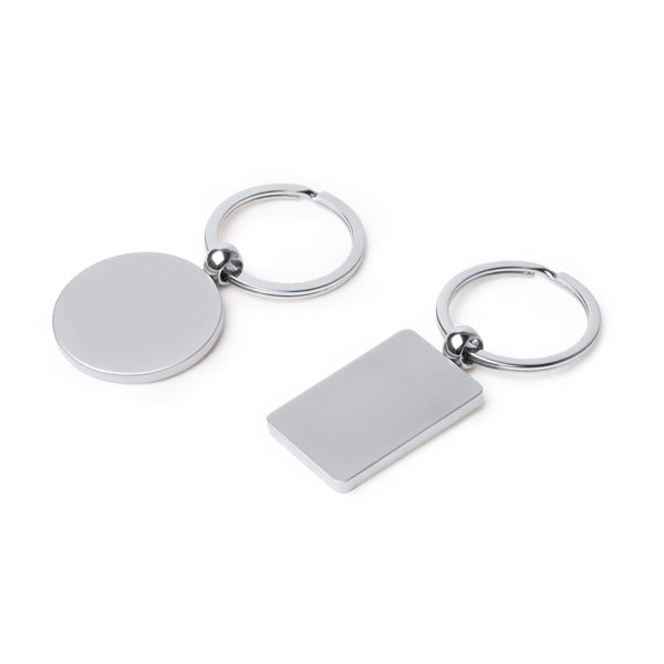 Stamina Soho metal keyring, ready for laser engraving