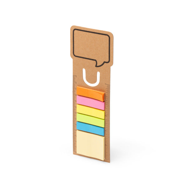 Stamina Salpix recycled cardboard multifunction bookmark, ready for logo printing