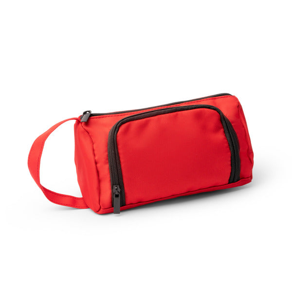 Stamina Tapiro 600D recycled RPET polyester toiletry bag, ready for logo printing