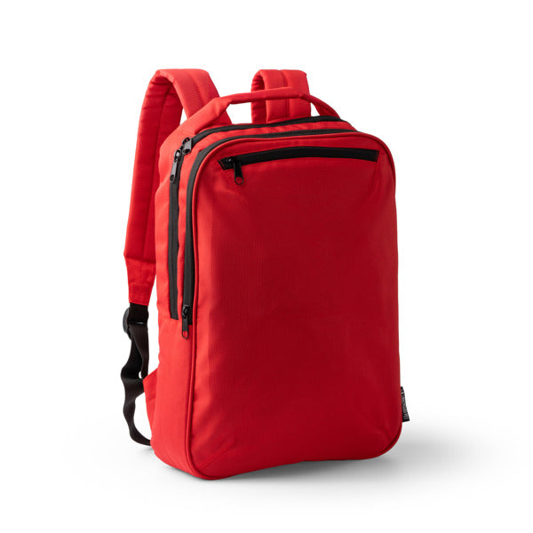 Stamina Gravel 300D recycled RPET ripstop backpack, ready for logo printing