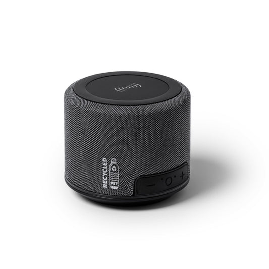 Stamina Tenor RPET Bluetooth speaker, ready for logo printing