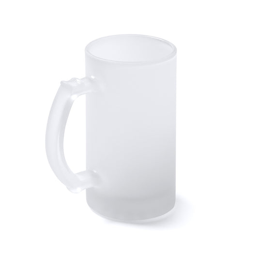 Stamina Adaya frosted borosilicate glass jar, ready for logo printing