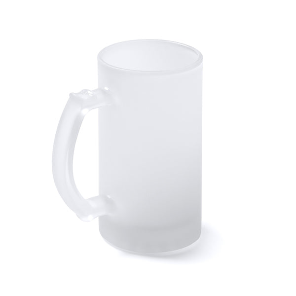Stamina Adaya frosted borosilicate glass jar, ready for logo printing