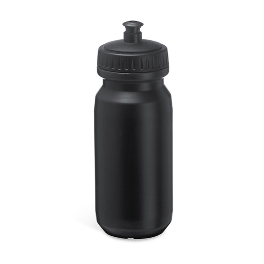Stamina Biking pE sports bottle 620 ml in black, ready for logo printing