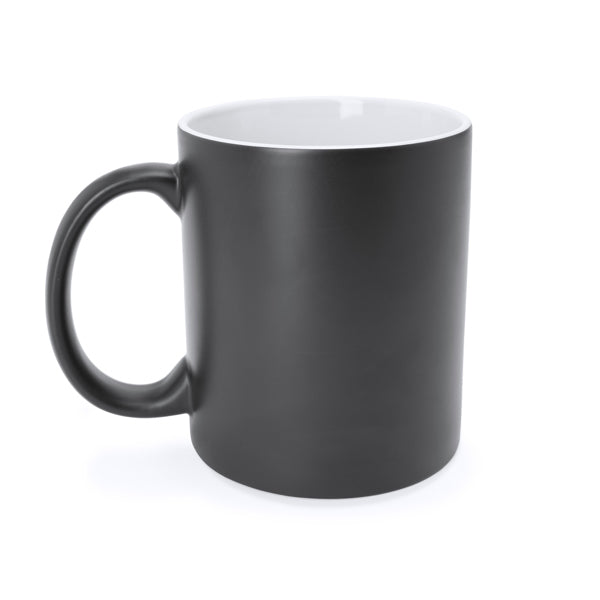 Stamina Okra magic ceramic mug 350 ml, ready for logo printing