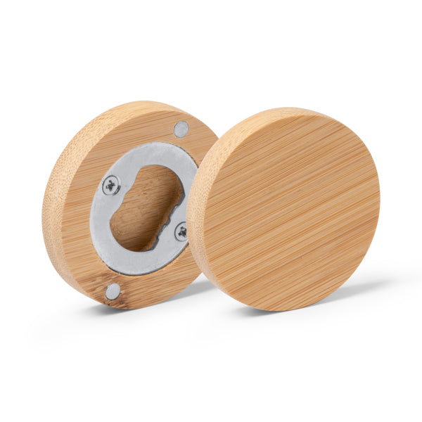 Stamina Sherry bamboo keyring, ready for logo printing