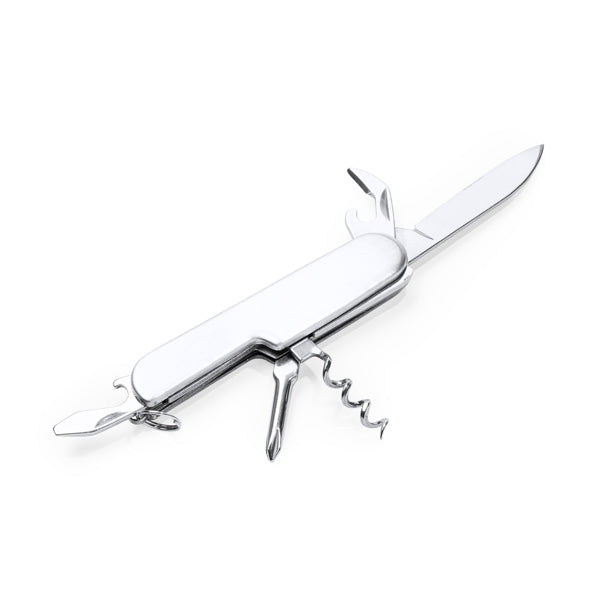 Stamina Zora aluminium and stainless steel pocket knife, ready for laser engraving