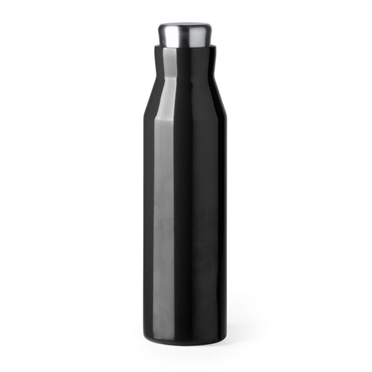 Stamina Torke stainless steel thermal cup 600 ml in black, ready for laser engraving