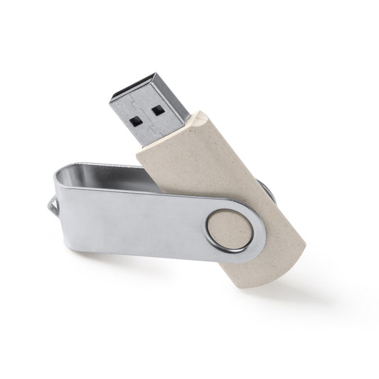 Stamina Venak wheat fibre USB flash drive, ready for laser engraving