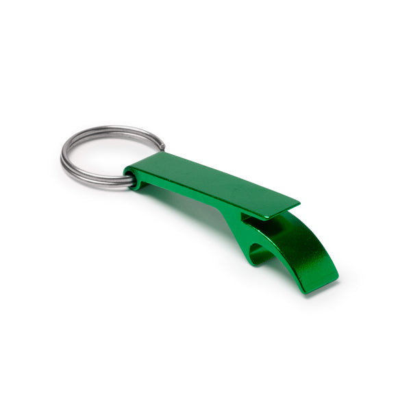 Stamina Bioko aluminium keyring, ready for laser engraving