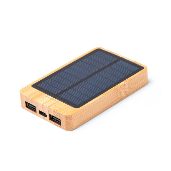 Stamina Berkel bamboo power bank 5000 mAh, ready for laser engraving