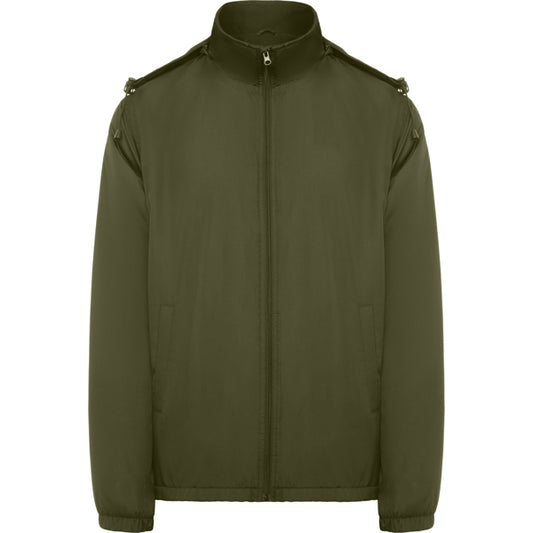 Roly Makalu men's jacket in army green, ready for logo printing or embroidery