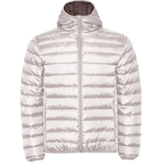 Roly Norway men's jacket in vintage white, ready for logo printing or embroidery
