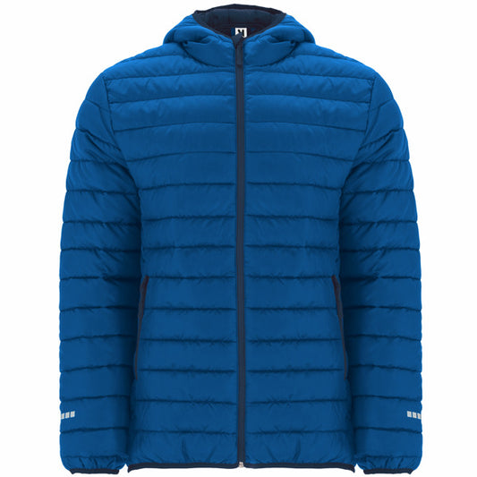 Roly Norway Sport men's parka in royal blue/navy blue, ready for logo printing or embroidery