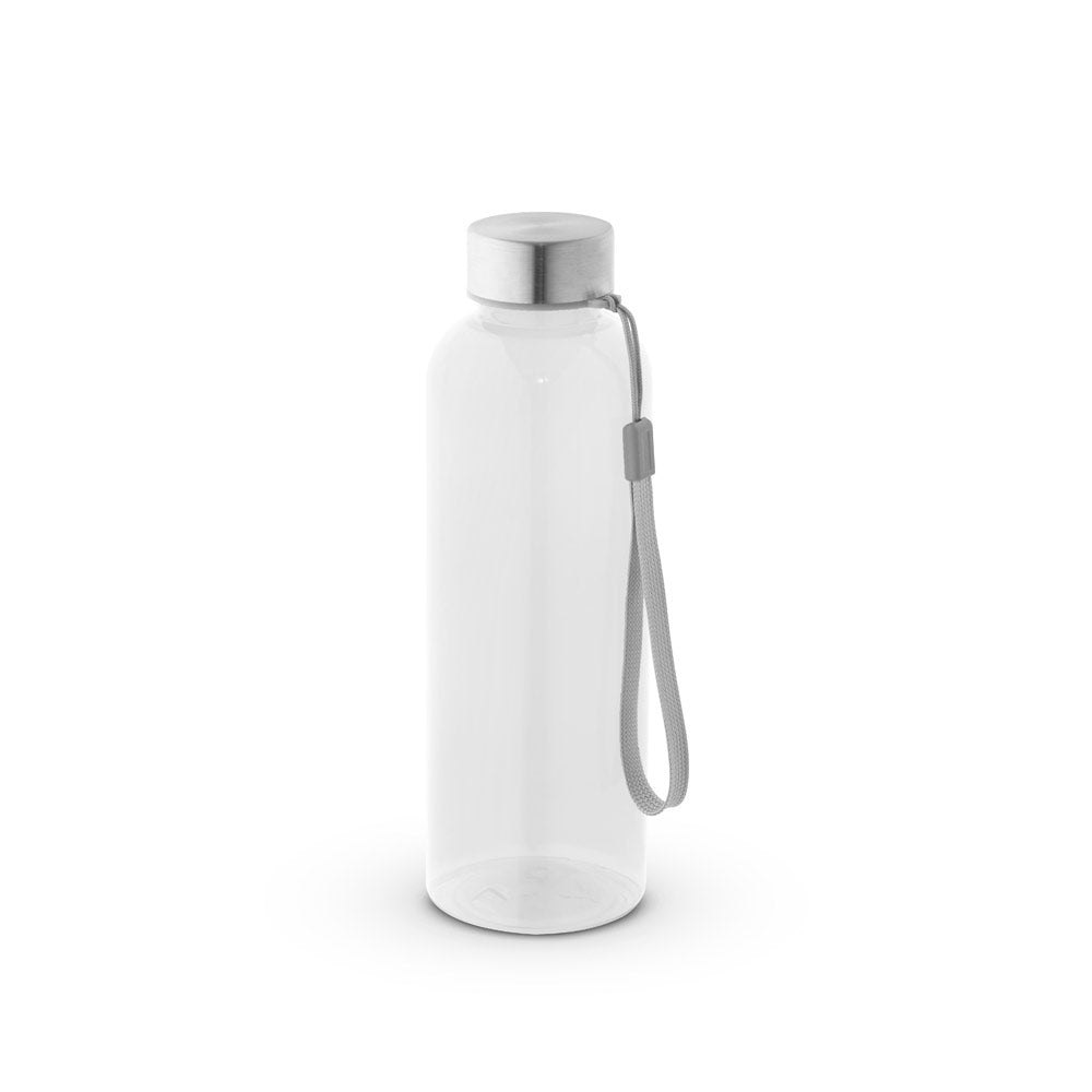 ENDERS M - Botella de PET reciclado (100% rPET) con acabado translúcido brillante 600 ml
