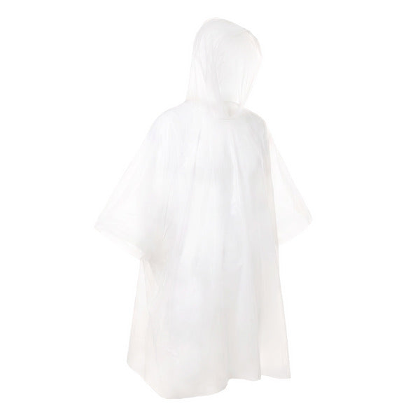 Stamina Vostok compostable PLA rain poncho, ready for logo printing