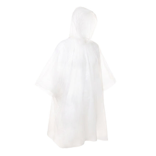 Stamina Vostok compostable PLA rain poncho, ready for logo printing