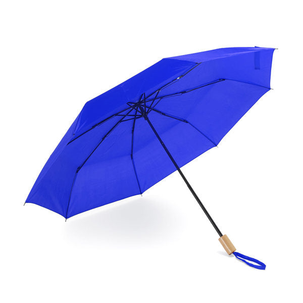 Stamina Rpet Khasi 190T RPET recycled polyester umbrella, ready for laser engraving