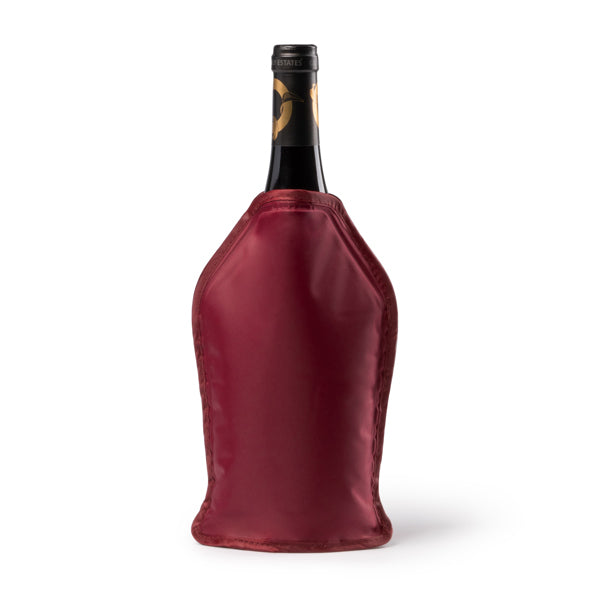 Stamina Frost polyester bottle cooler sleeve, ready for logo printing