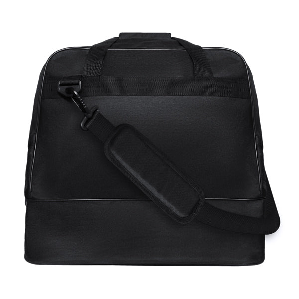 Roly Canary unisex sports bag in black, alternative view, ready for logo printing or embroidery
