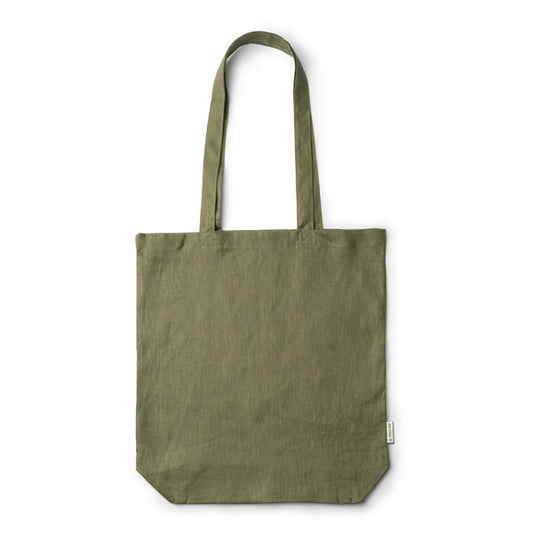 Stamina Mafil hemp fabric tote bag in venture green, ready for logo printing