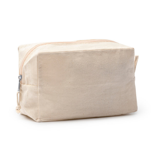 Stamina Naro fairtrade cotton toiletry bag, ready for logo printing